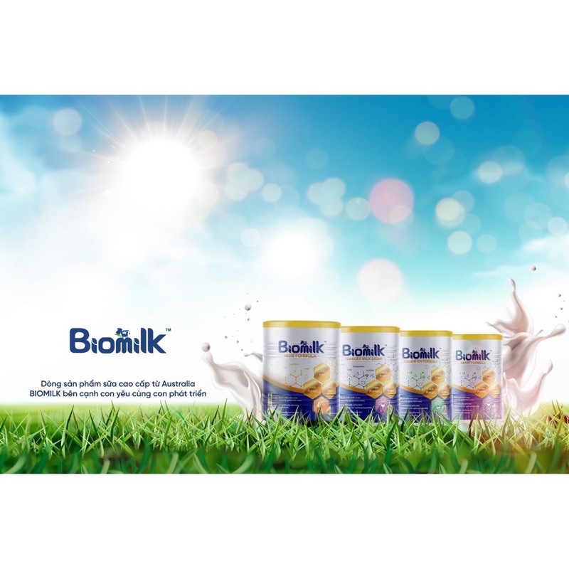 Sữa BiOMiLK ÚC hộp 800g đủ số 1,2,3,4