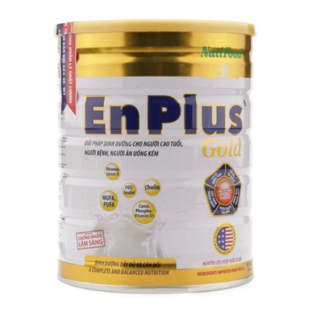 Sữa bột Enplus gold 900g