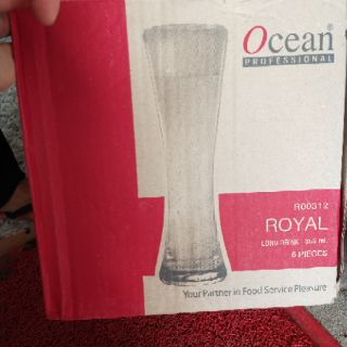 Bộ 6 ly thủy tinh Ocean Royal 355ml