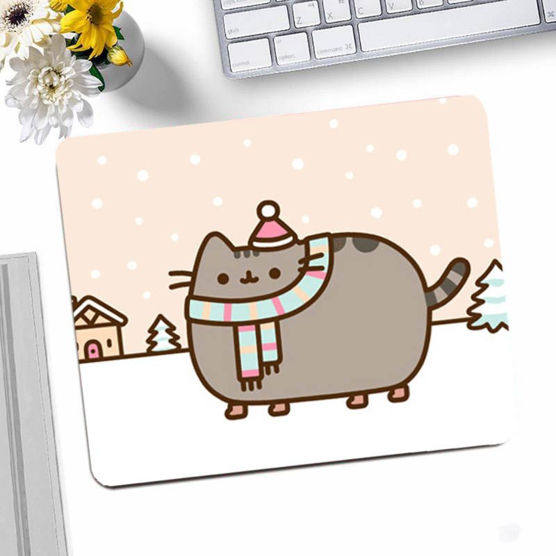 Miếng di chuột in hình MÈO PUSHEEN cute hoạt hình chibi anime miếng kê chuột miếng lót chuột