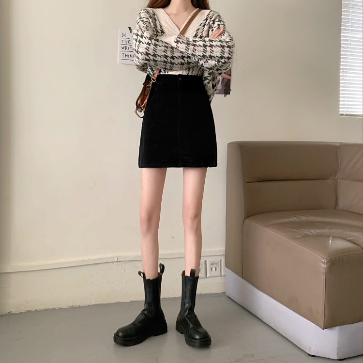 [Mã FADIRECT20 giảm 20K đơn 150K] Chân váy Xiaozhainv chữ A lưng cao thời trang Hàn Quốc | BigBuy360 - bigbuy360.vn