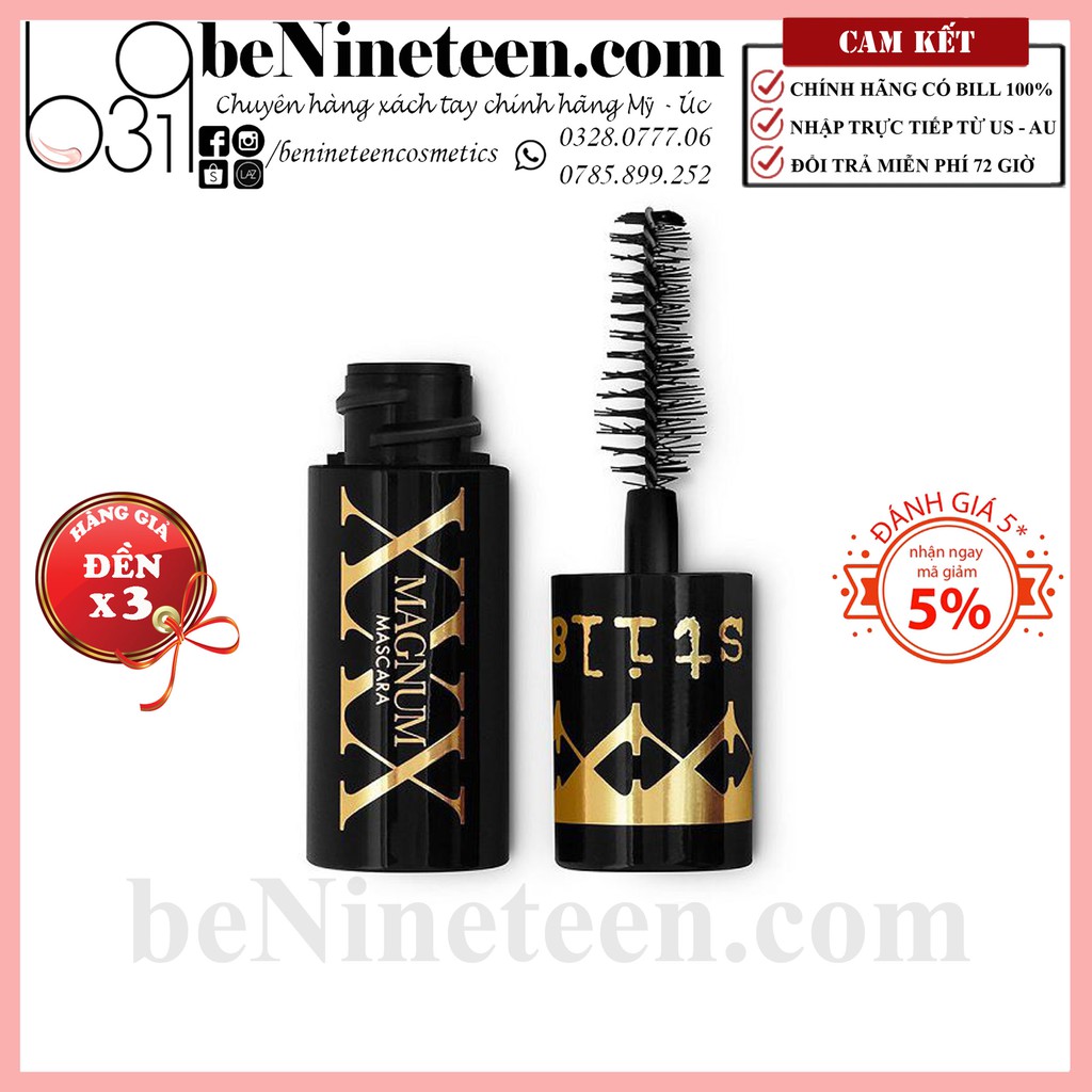 Chuốt Mi Stila XXX Magnum Mascara Mini size 7ml [SeeMe Beauty]