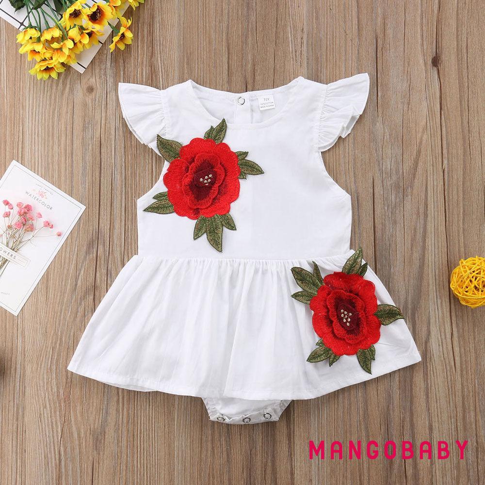 Bộ quần áo cotton dành cho trẻ em gái độ tuổi sơ sinh