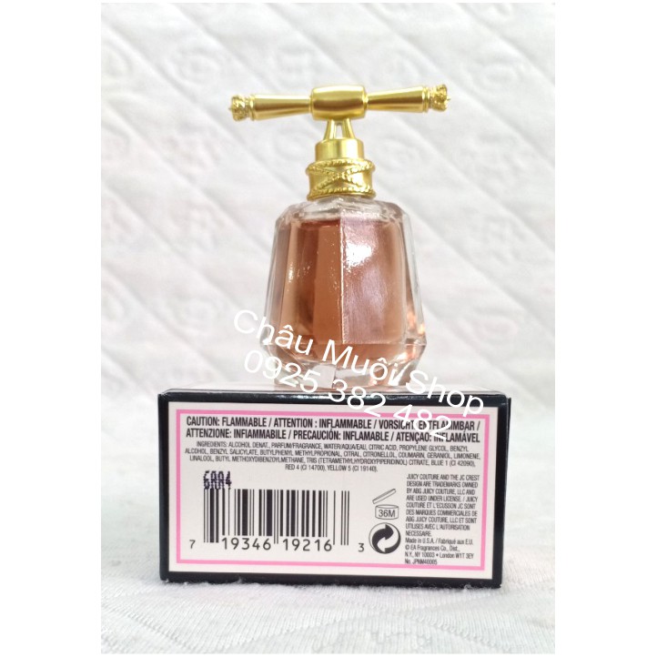 Nước Hoa Mini I Am Juicy Couture -5ml