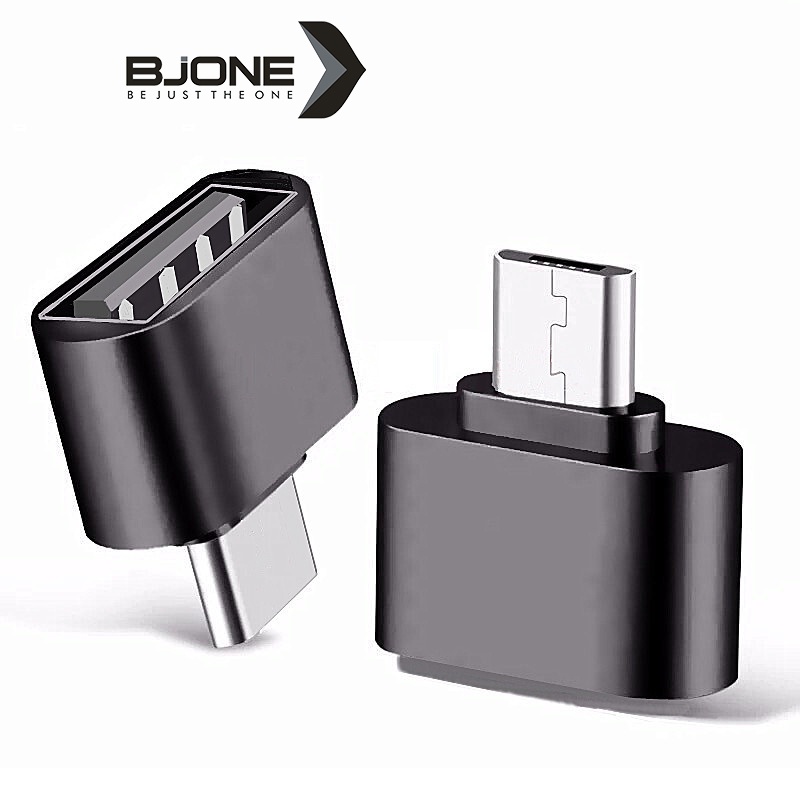 Đầu chuyển đổi cổng micro usb otg usb 2.0 BJONE hỗ trợ chuột và bàn phím máy tính