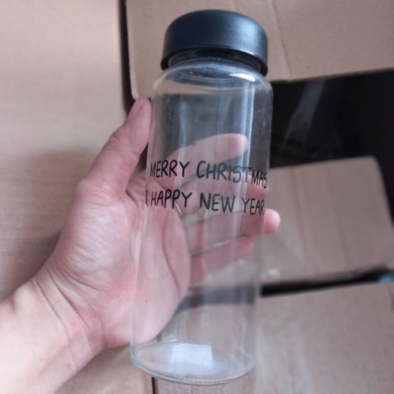 BÌNH NƯỚC THỦY TINH 450ML