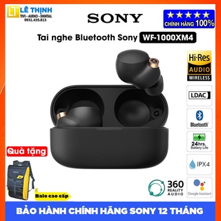 Tai Nghe Bluetooth Chống Ồn Sony WF-1000XM4 | Hãng phân phối | Bảo hành chính hãng 12 tháng toàn quốc