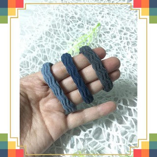 Set dây cột tóc (buộc tóc) len sợi nhỏ