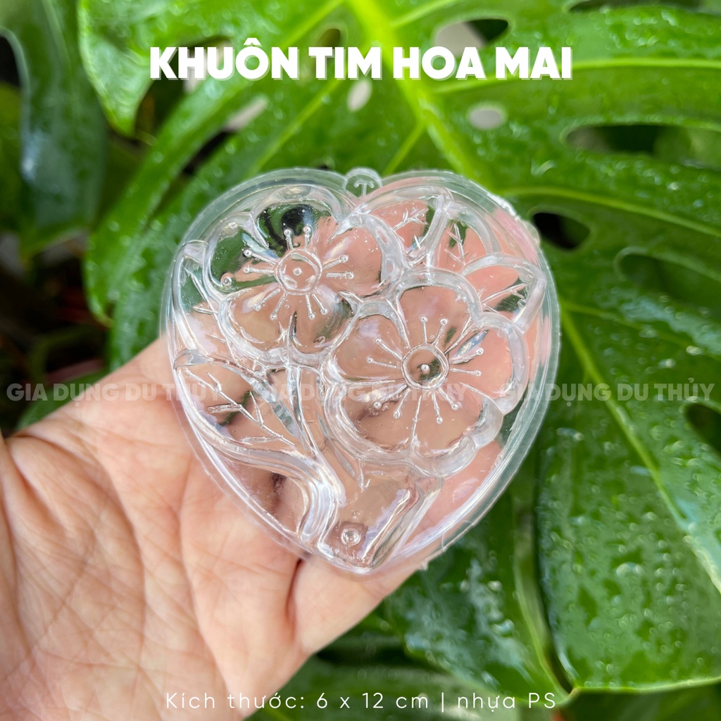 Khuôn rau câu 3d hình tròn nhỏ với nhiều kiểu dáng, nhựa chính phẩm an toàn, dễ đóng khuôn của gia dụng Du Thủy