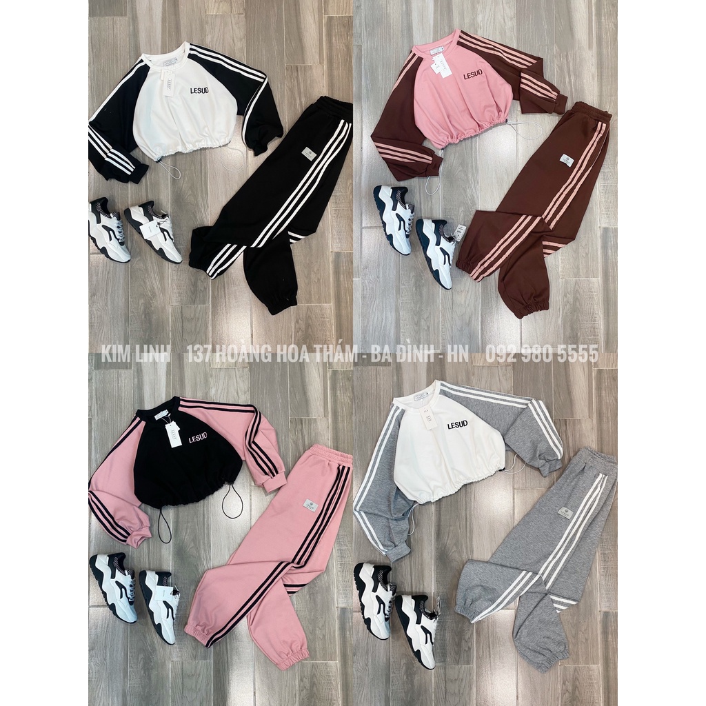 Set Bộ Thể Thao Eo Rút Chun - Chất Đẹp - Kim Linh Shop