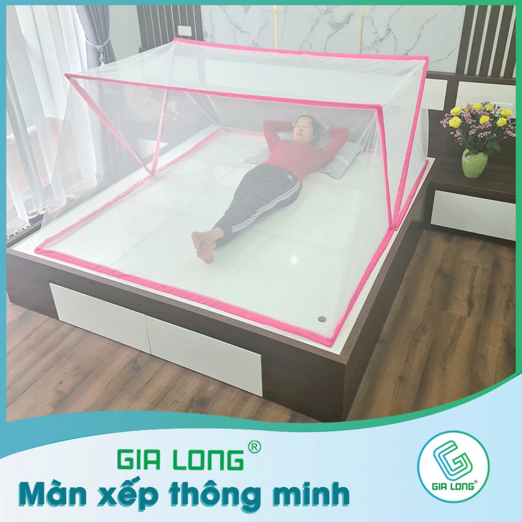 Màn chống muỗi cao cấp Gia Long -Hàng Chính Hãng