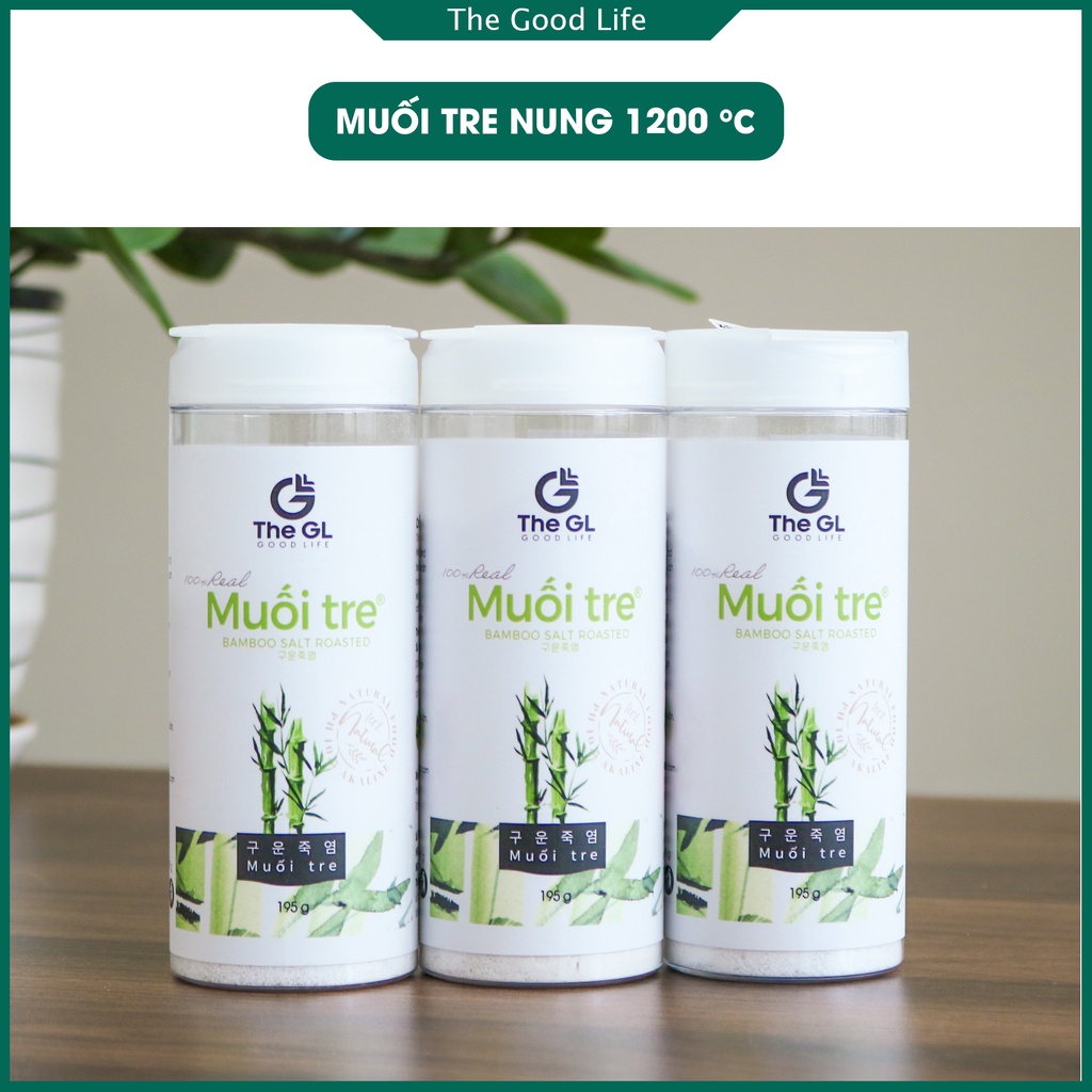 Muối Tre Hàn Quốc The GL Lọ 195gr - Cung Cấp Khoáng Chất, Không Vi Nhựa, Không Kim Loại nặng