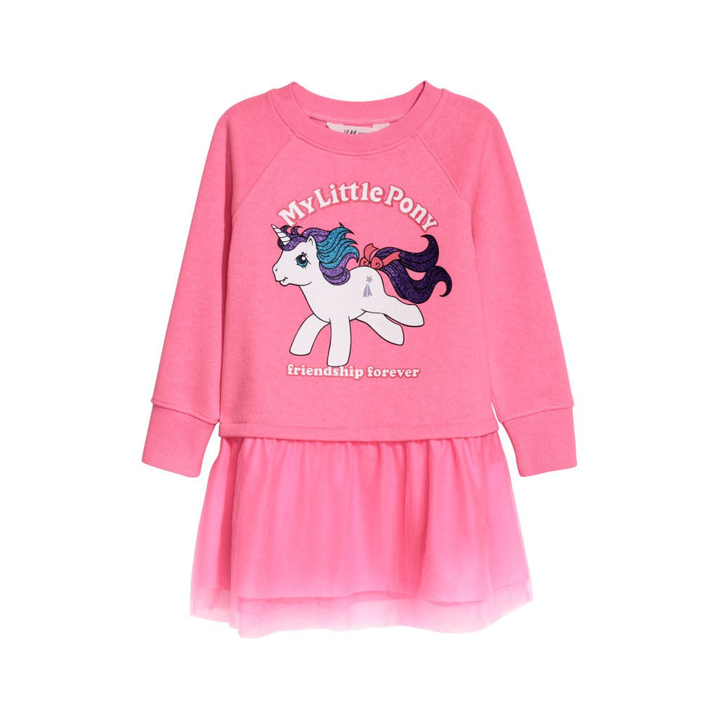 Đầm My little Pony H&M auth size 8-10 tuổi