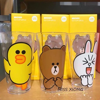 bộ 2 cốc ice cup(2pcs) line friends cony sally