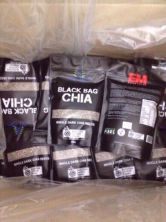 BLACK BAG CHIA - 500gram