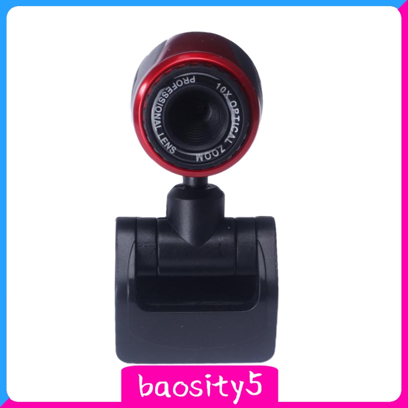 Webcam Baosity5 Hd H2 30fps Tích Hợp Mic Cho Pc / Chơi Game