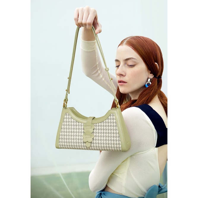 Túi xách nữ thời trang Nucelle sang trọng phối charm hoa ViAnh Store 1172036