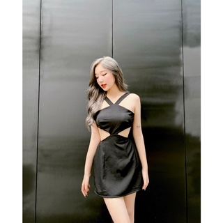[Rẻ vô địch] Đầm Kiểu Cổ Yếm SS2, Đầm Nữ Sexy  [Ảnh thật]