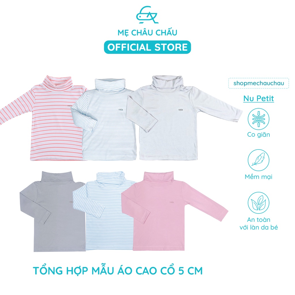 [FULL] Áo cao cổ Nous 5cm Nous vải Petit ( Size Từ 6-9 Tháng Đến 18-24 Tháng)