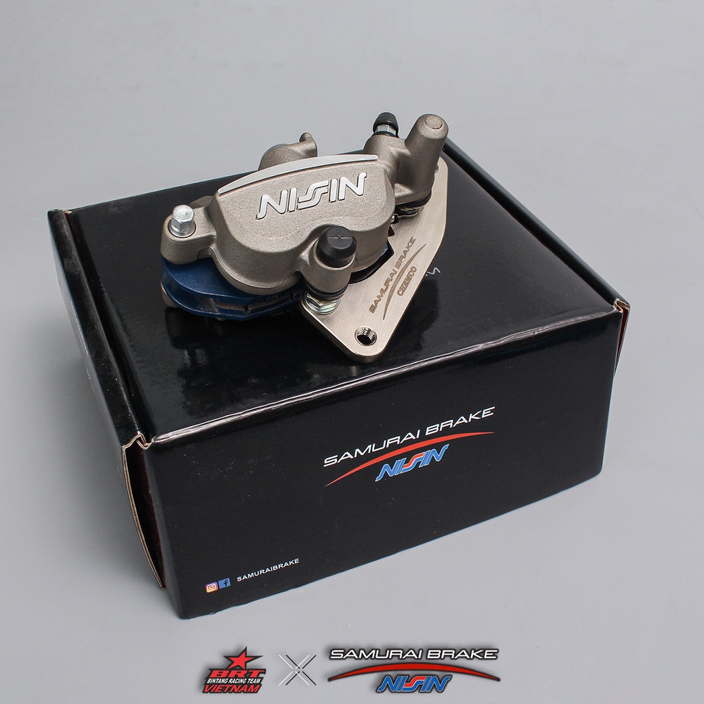 Heo dầu Samurai Nissin Brake 2 Pis Winner-Màu Titan