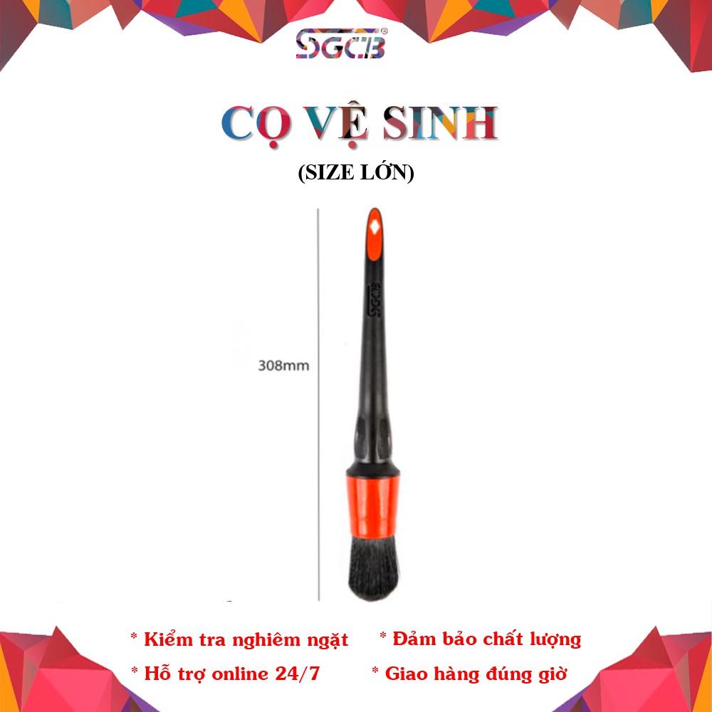 SGCB Cọ Vệ Sinh Chi Tiết, Khe Kẽ Ô Tô Và Mô Tô Size 308mm SGGD268