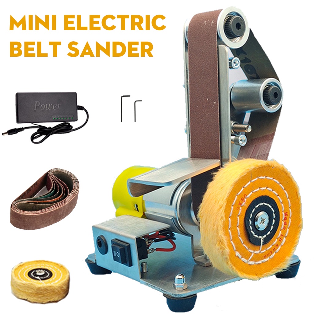 Bộ Máy Đánh Bóng Đa Năng 220v + 10 Dây Đai mini Tiện Dụng