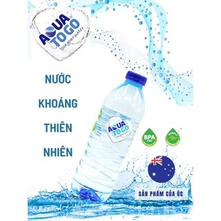 Lốc 20 chai Nước khoáng thiên nhiên Aqua To Go nhập khẩu từ Úc