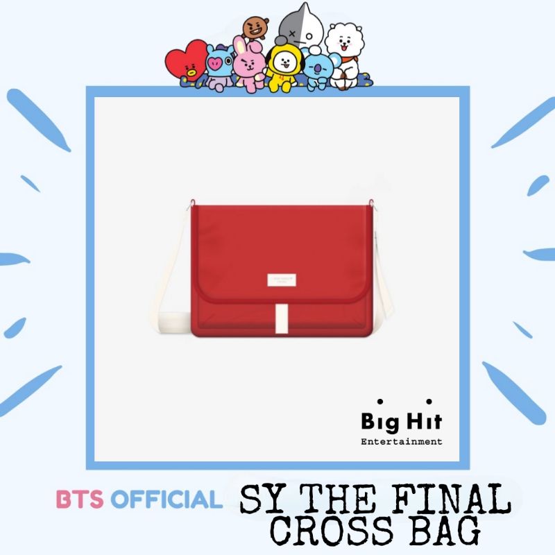 BTS OFFICIAL, CROSS BAG -  SYS THE FINAL MERCH (TÚI CROSS BAG, weverse shop)