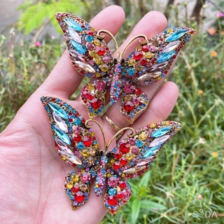 Bộ 2 Charm Bướm Chúa 7 Màu gắn dép Havaianas