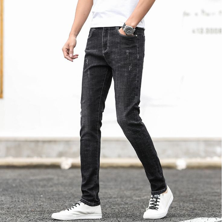 Quần jean nam chất bò cào nhẹ ⛔FRESHIP⛔ Quần Nam ống côn co giãn | BigBuy360 - bigbuy360.vn