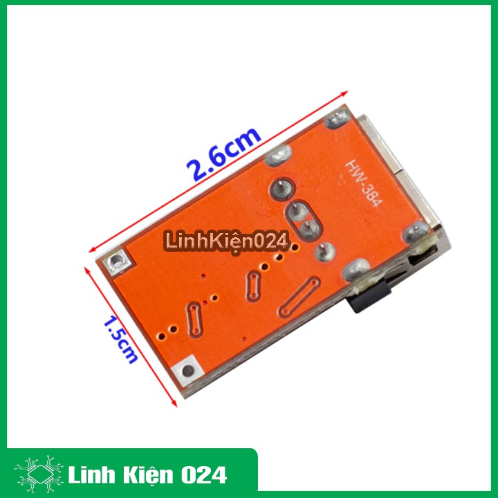 Module mạch sạc nhanh 5V 3A Input 6-24VDC