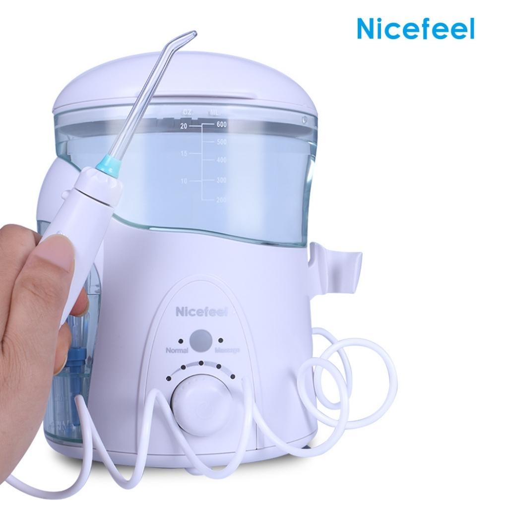 Tăm nước gia đình nicefeel 2022 fc28- máy tăm nước cải tiến 7 đầu tăm - ảnh sản phẩm 5