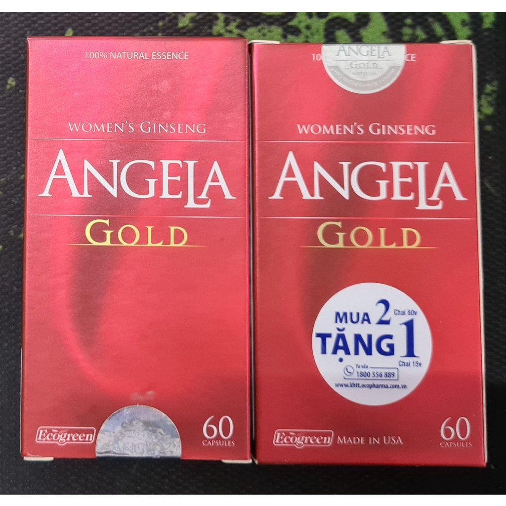 Sâm Angela Gold (Lọ 60 viên) - Women' Ginseng