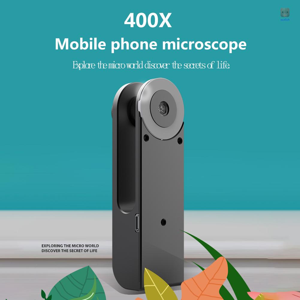 Kính Hiển Vi Phóng Đại 400X Cho Điện Thoại Ống Kính Máy Ảnh