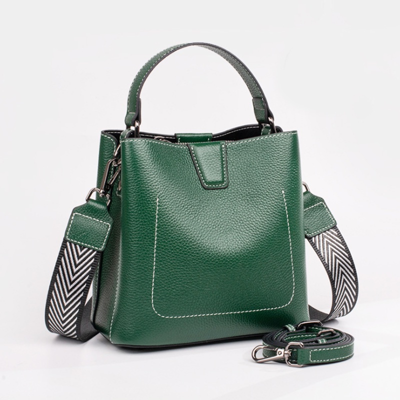 Samdo: Balo kiêm túi xách nữ da thật cao cấp  - Chính hãng Huada - 2 loại dây đeo, công sở đi làm, đi chơi HAD184