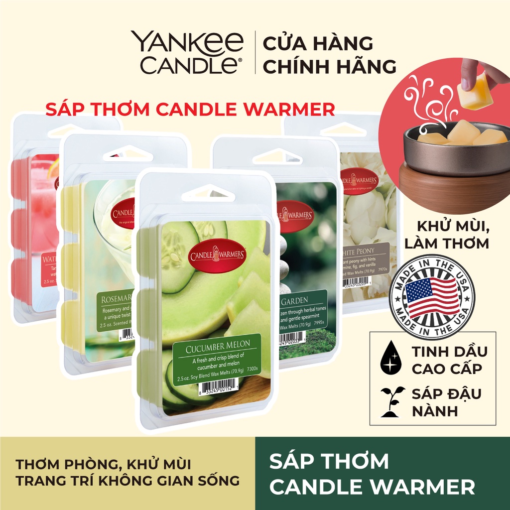 Sáp thơm Candle Warmers từ Yankee Canlde 56.7g (nhiều mùi)