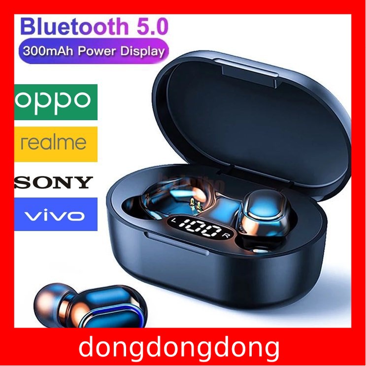 Tai nghe không dây kết nối bluetooth chống nước IPX7 cho VIVO SONY OPPO REALME E7S TWS