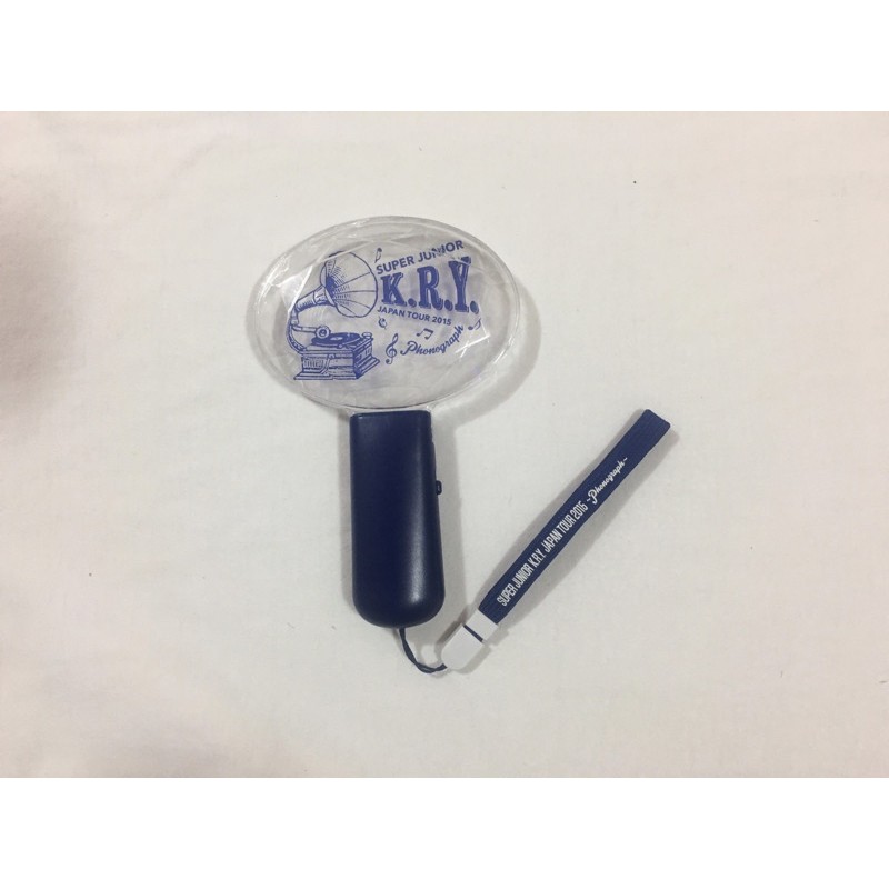 Lightstick Gậy cỗ vũ Super Junior Super K.R.Y Japan Tour 2015 màu xanh, phát sáng như hình.k