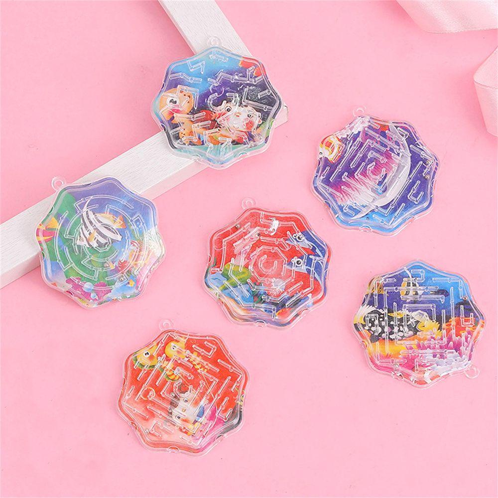 JARRED Set 10 Đồ Chơi Mê Cung 3D Bằng Thép Giúp Rèn Luyện Trí Não Cho Bé