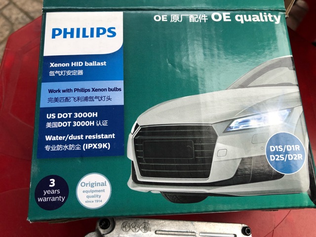 Bóng đèn Xenon Philips D2S tăng sáng 150%