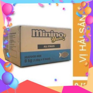 Thức ăn cho mèo Minino Yum thùng 9kg PQK