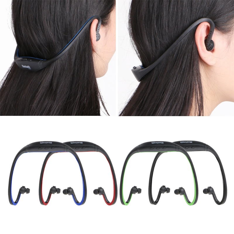 Tai Nghe Bluetooth Thể Thao BS19C Có Khe Cắm Thẻ Nhớ TF