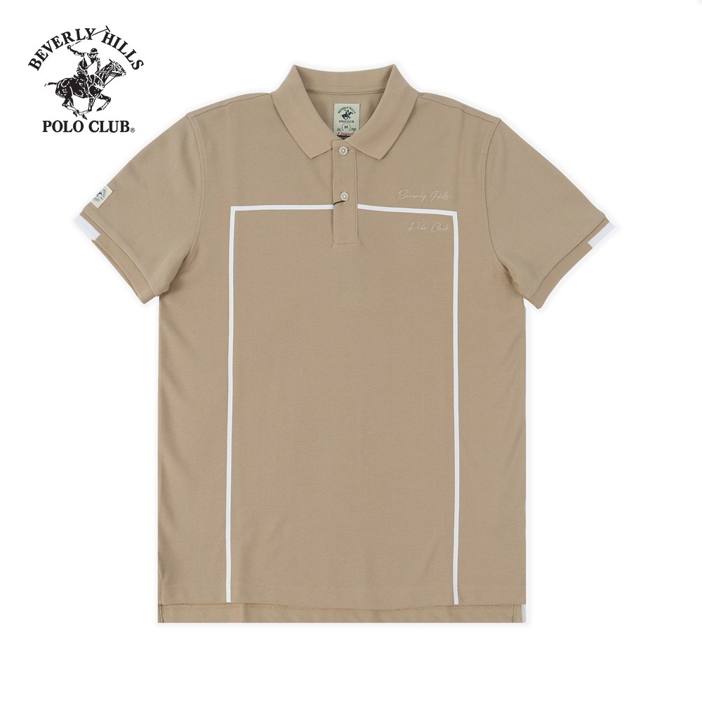 Beverly Hills Polo Club - Áo polo Ngắn tay Nam Regularfit Nude NU- BHPC PMRSS20TL091