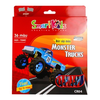 Sáp màu Smartkids CR04 (36 màu/hộp)