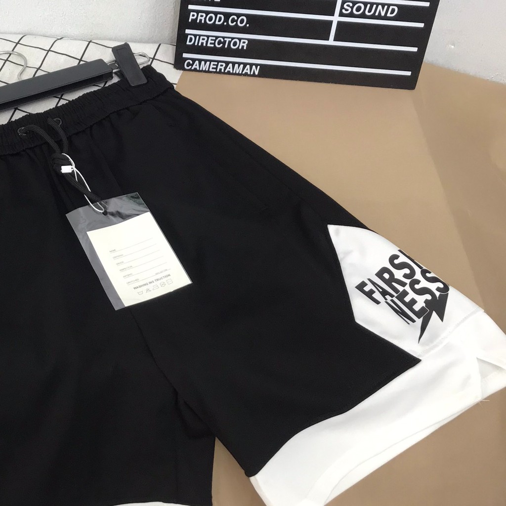 [FREESHIP TỪ 99K] [HOT] Quần Sooc FARSHNESS Unisex Cho Nam Vải Umi Hàn Đẹp Và Thoáng Mát | BigBuy360 - bigbuy360.vn