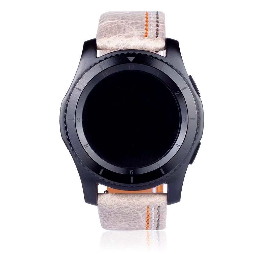 Dây đeo bằng da thật cho đồng hồ thông minh Samsung Gear S3 Classic / S3 Frontier Genuine