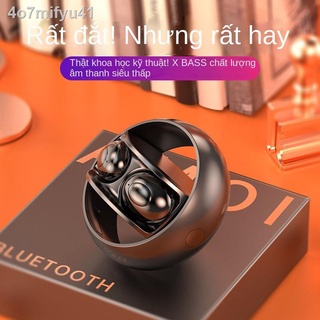 [SẴN-RẺ] △Tai nghe bluetooth không dây thực sự Amoi H8 hai chất lượng cao mini in-ear thể thao vivo Huawei Apple phổ thô