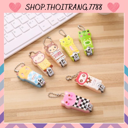 Dụng Cụ Bấm Móng Tay Móng Chân - Kềm Cắt Móng Họa Tiết Hoạt Hình, Hình Thú 1489