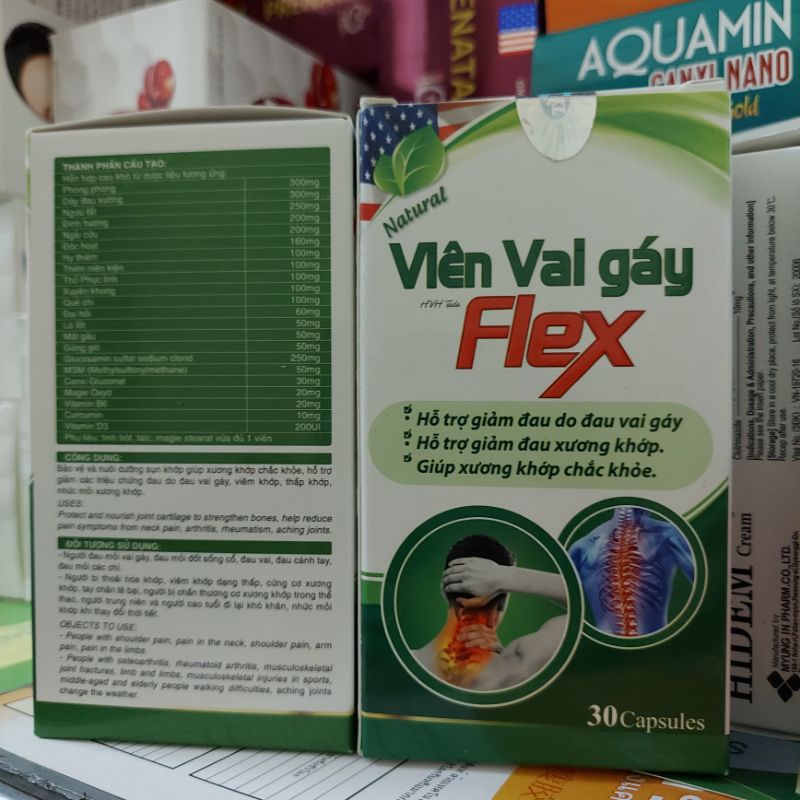 Viên Bổ Xương Khớp - Đau Vai Gáy Flex