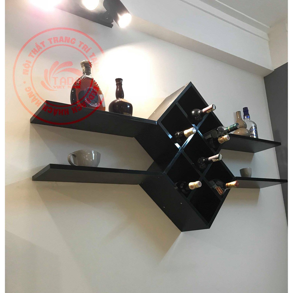 BỘ KỆ PHÒNG KHÁCH TREO TƯỜNG(ko móc ly).GP26 | BigBuy360 - bigbuy360.vn